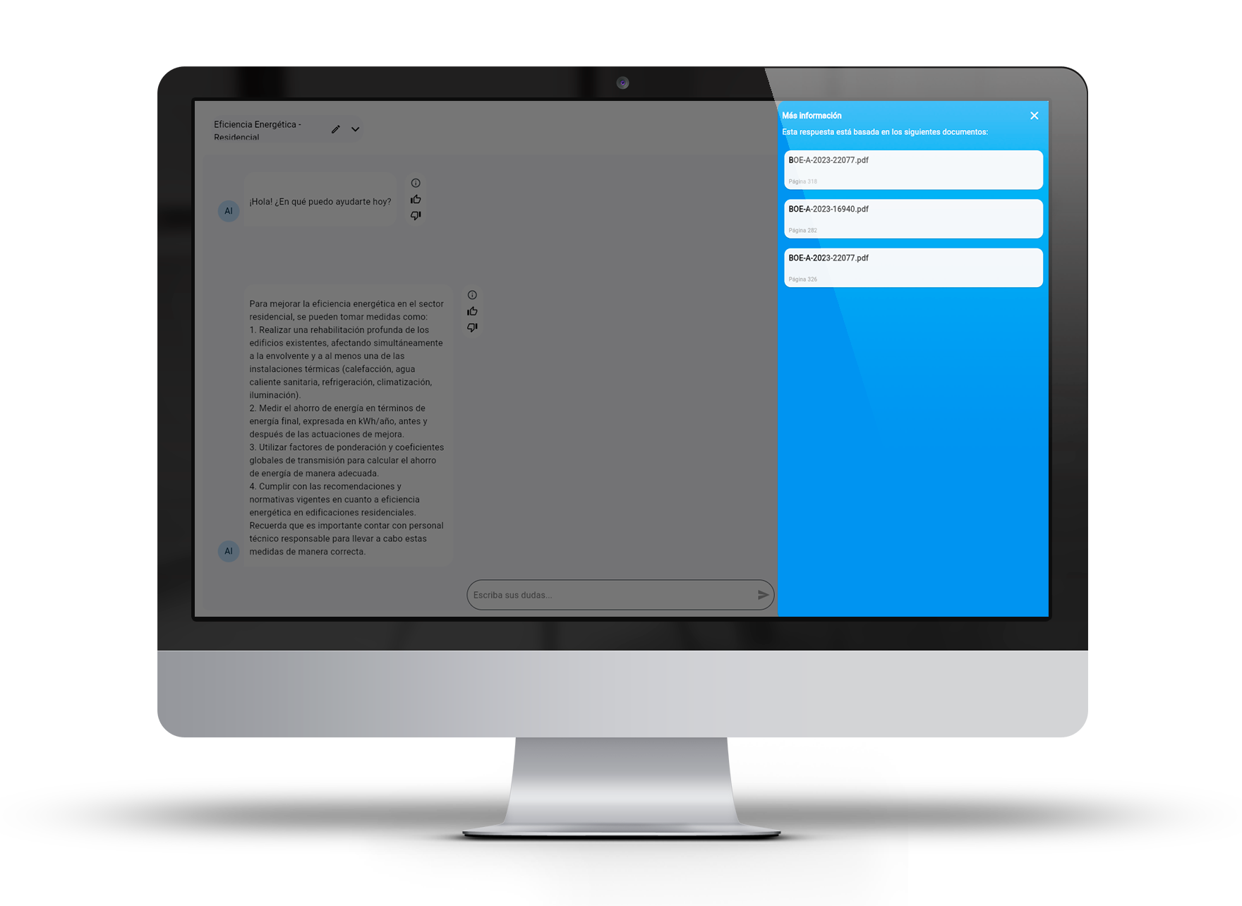 Resultado Chat FMHub